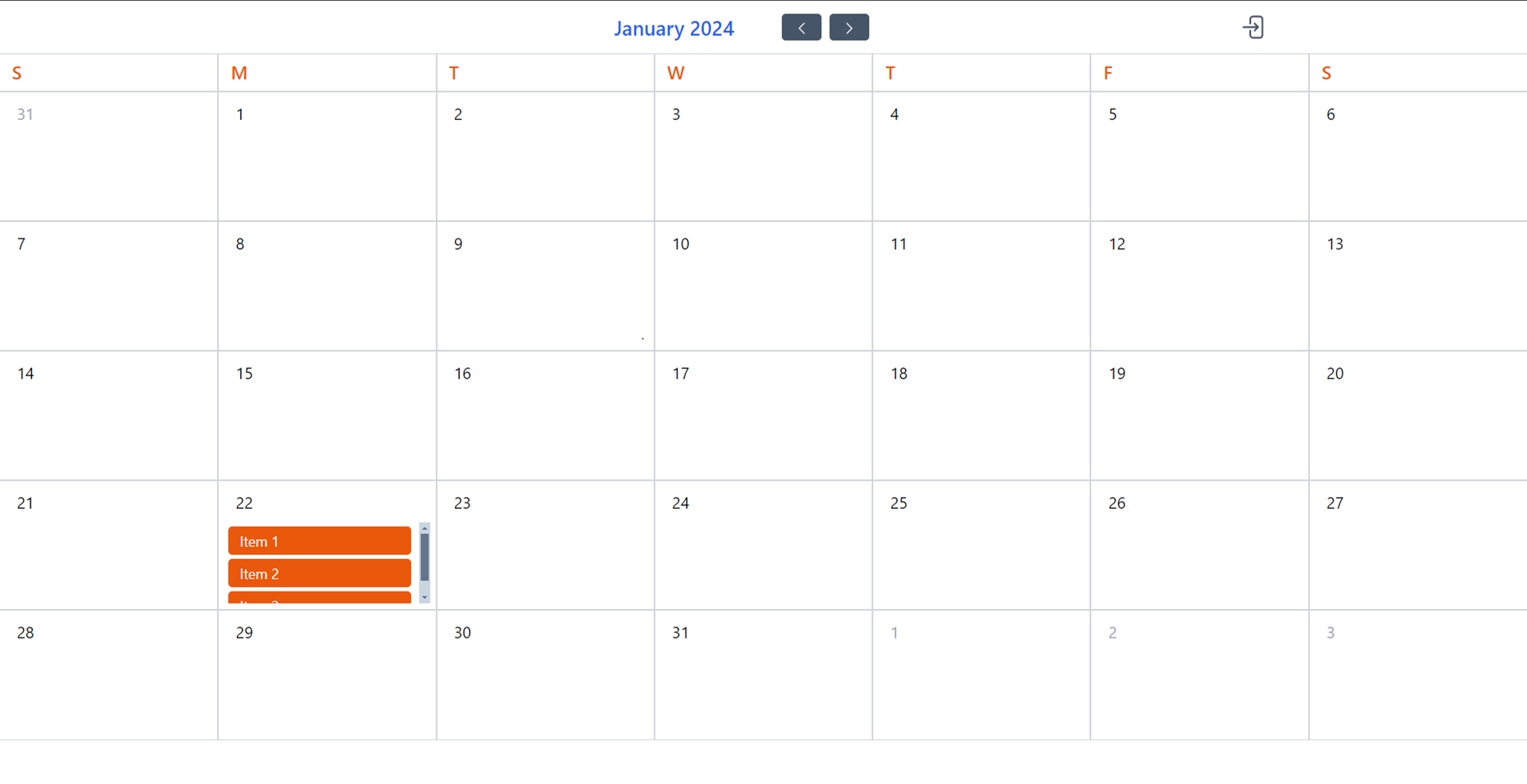 Image for A calendar app using React, Remix, Tailwind CSS, Supabase Auth & Database