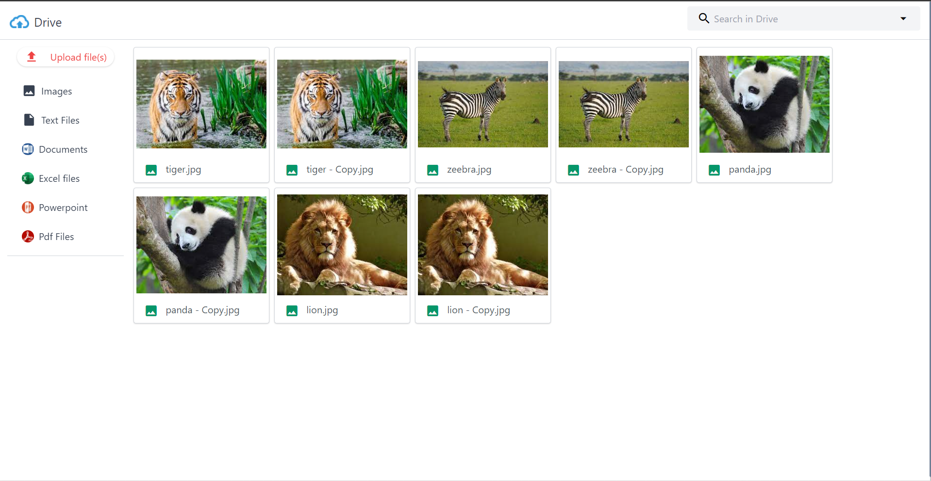 Image for A Simple Client Side Drive implementation using Vue 3, Composition Api & Tailwind CSS